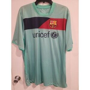 BARCELONA FOOTBALL SHIRT JERSEY  SIZE XL ADULT With Shorts